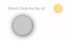 Which Circle Are You In?